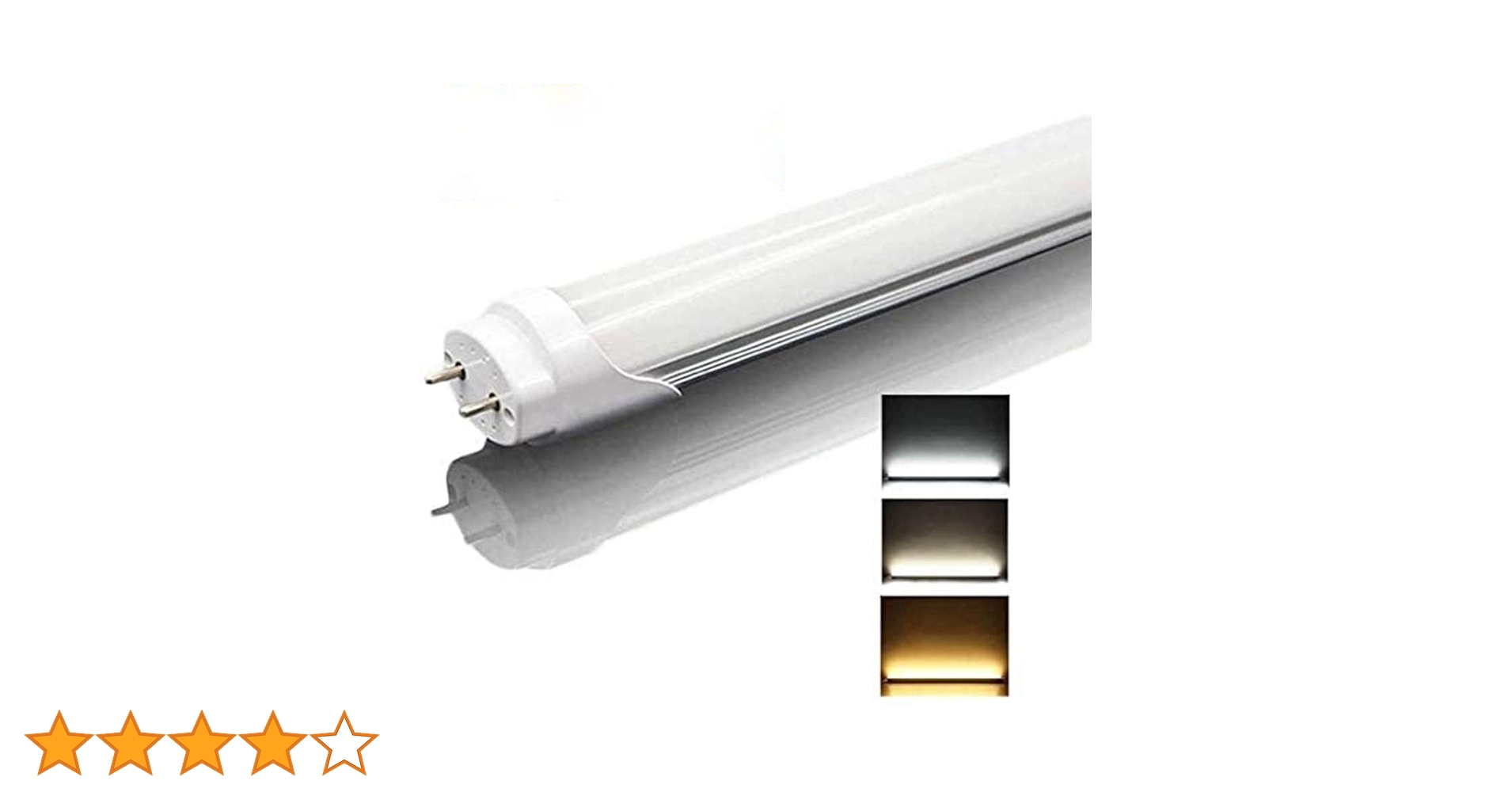 Amazon | LED蛍光灯 led 10W 昼光色 グロー式工事不要 G13 照明 蛍光管